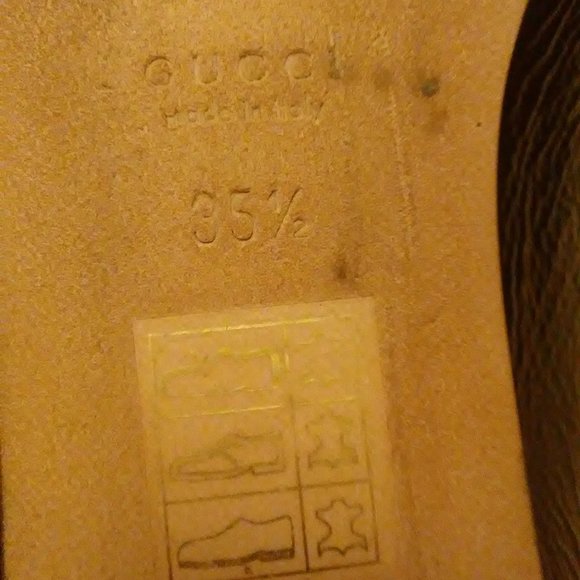 Gucci Microguccissima Patent Leather Ballet Flat with Bow size 35.5 - Picture 5 of 8